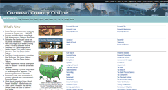 Desktop Screenshot of countyonline.contosollc.com